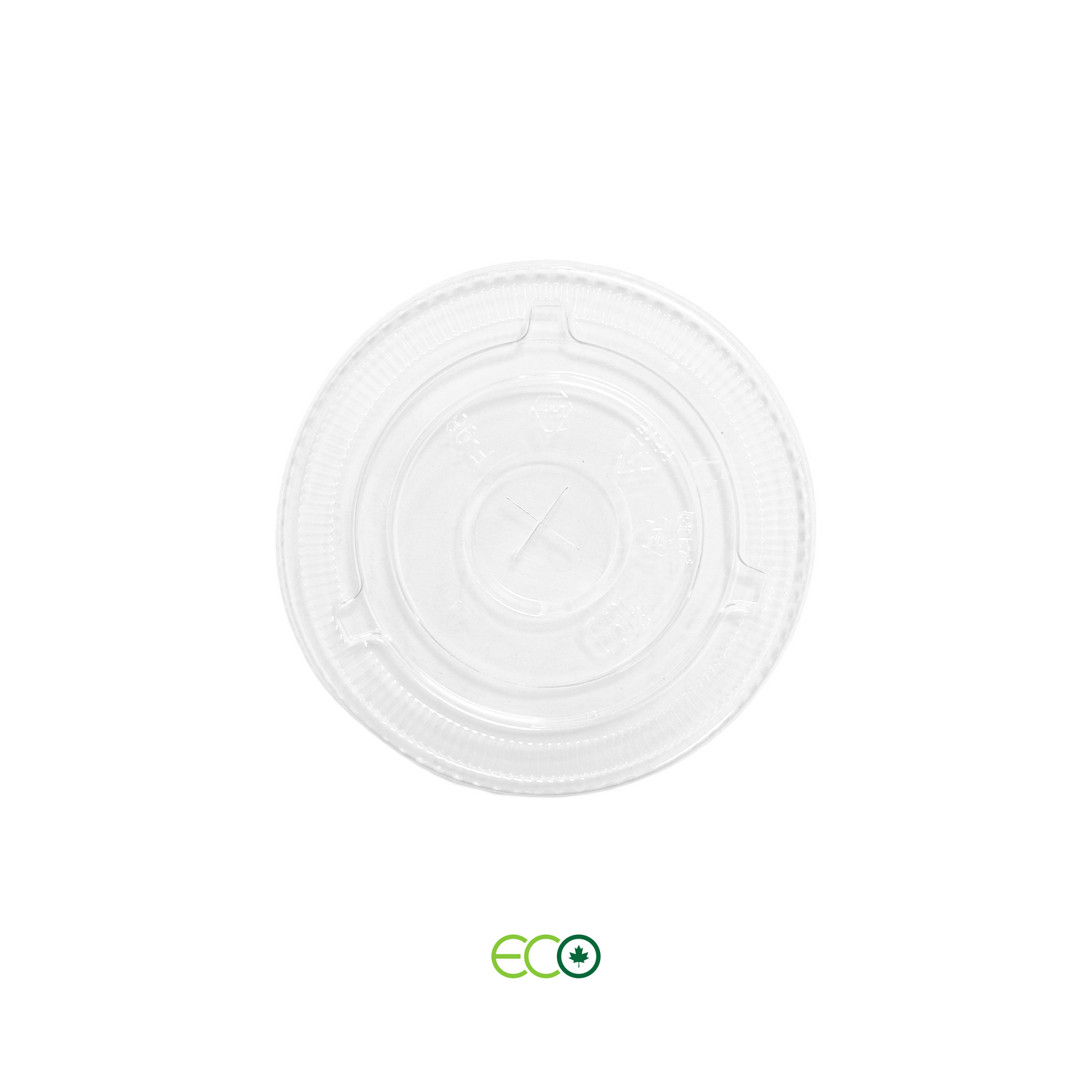 Flat PET Lid for 3.9" Cold Cups