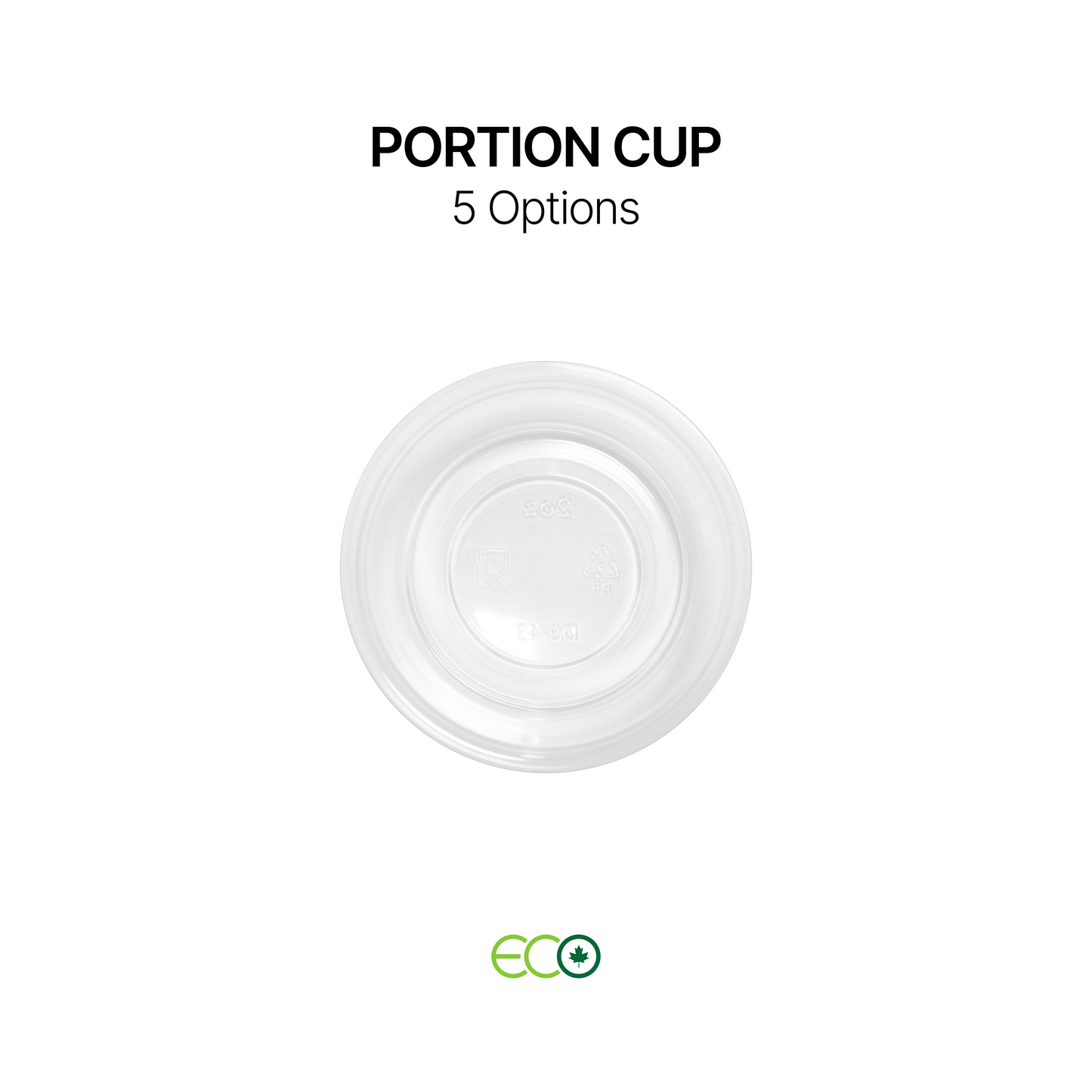 Portion Cup (5 Sizes)