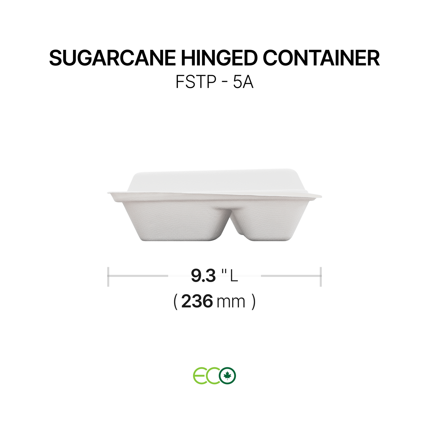 FSTP Sugarcane Hinged Container (5 Sizes)