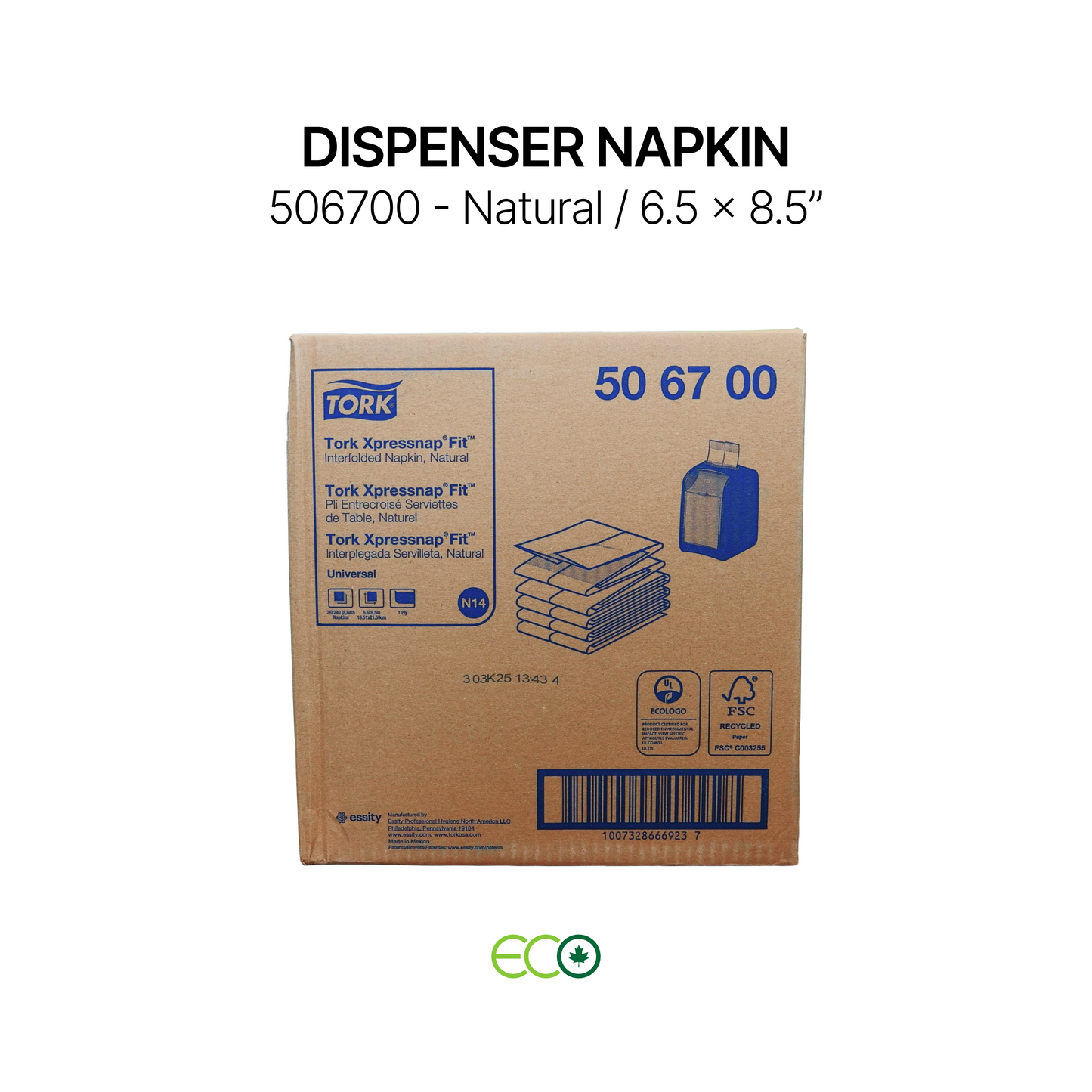 Interfolded Dispenser Napkins (3 Options)