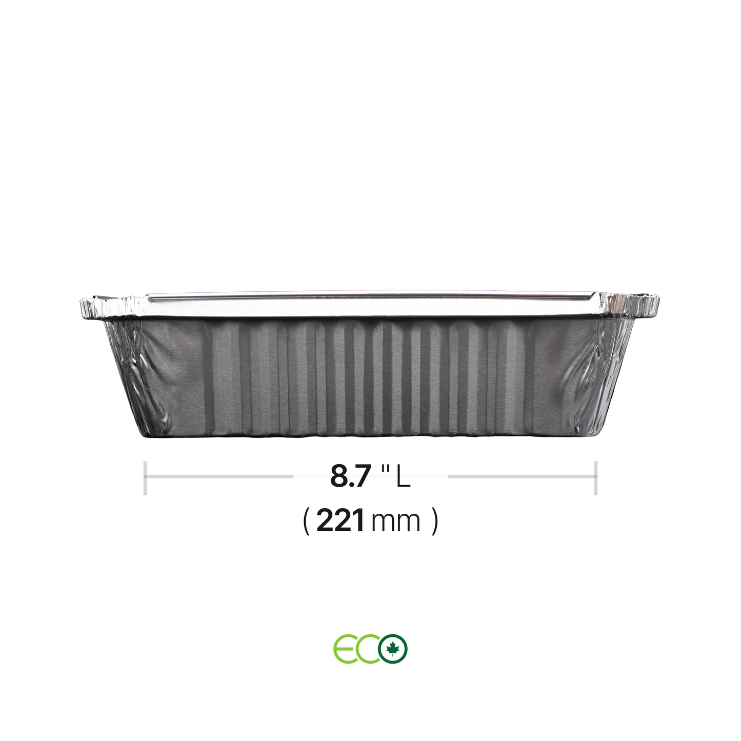 6"X9" Aluminum Oblong Container