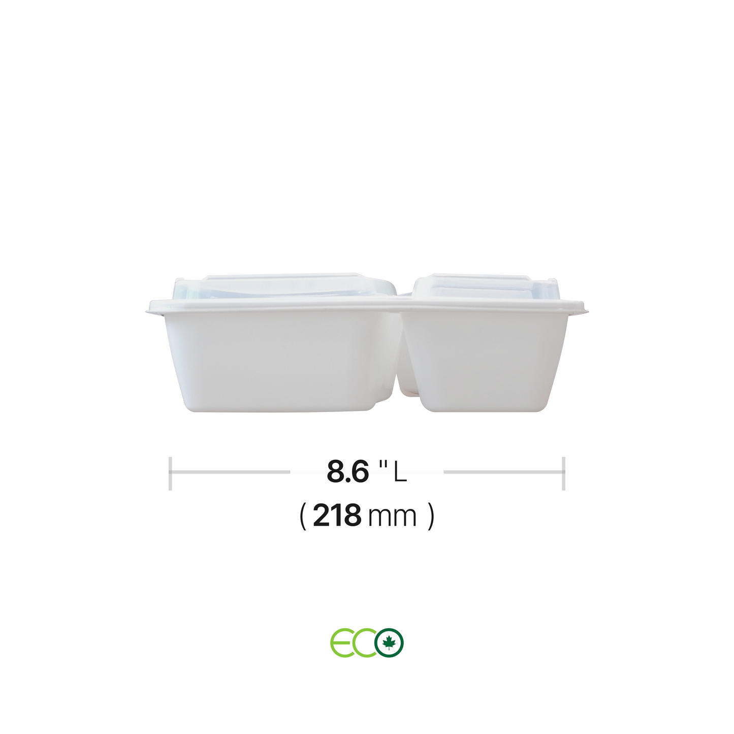 3-Comp PP Container with Lid