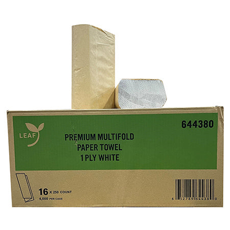 Multifold White Paper Towel