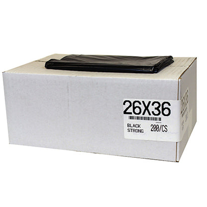 Black Garbage Bag