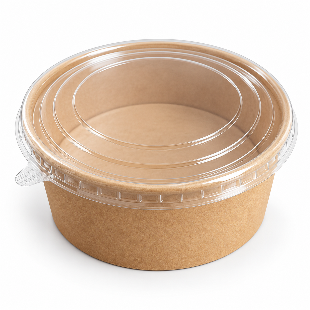 Flat PP Lid for Soup Bowls (5 Sizes)
