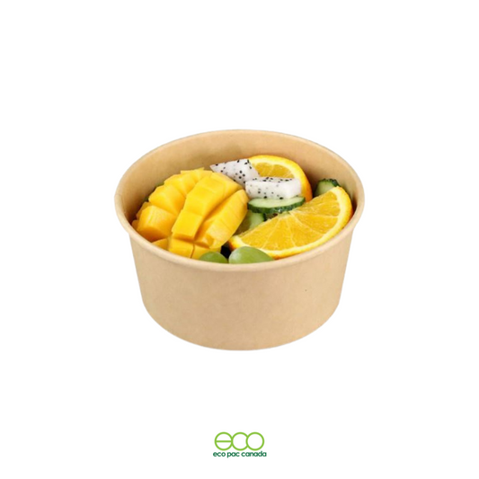 ECO-1100 (Kraft Round Salad Bowl)
