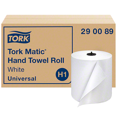 Paper Hand Towel Roll (Natural / White)
