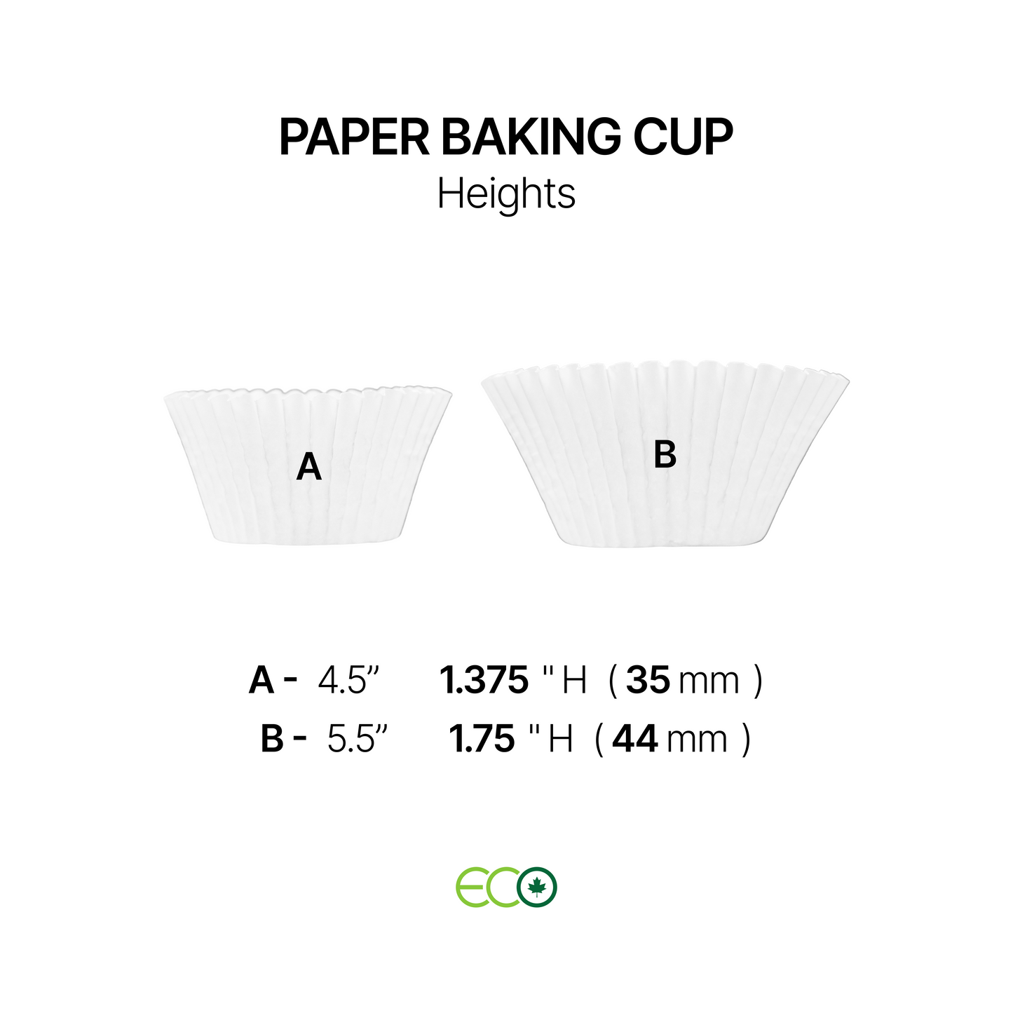 Paper Baking Cup (4.5" / 5.5")