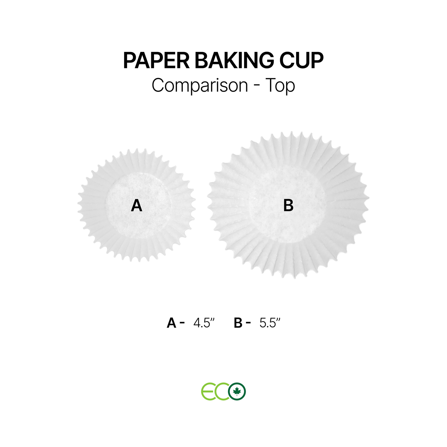 Paper Baking Cup (4.5" / 5.5")
