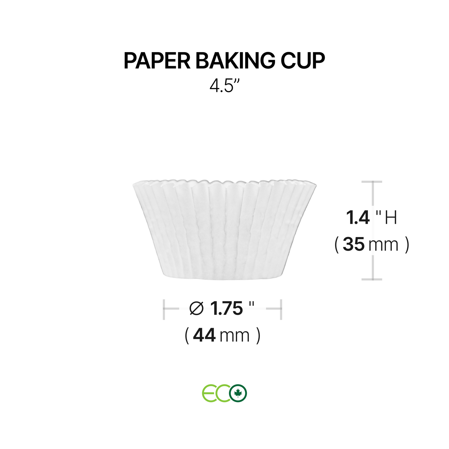 Paper Baking Cup (4.5" / 5.5")