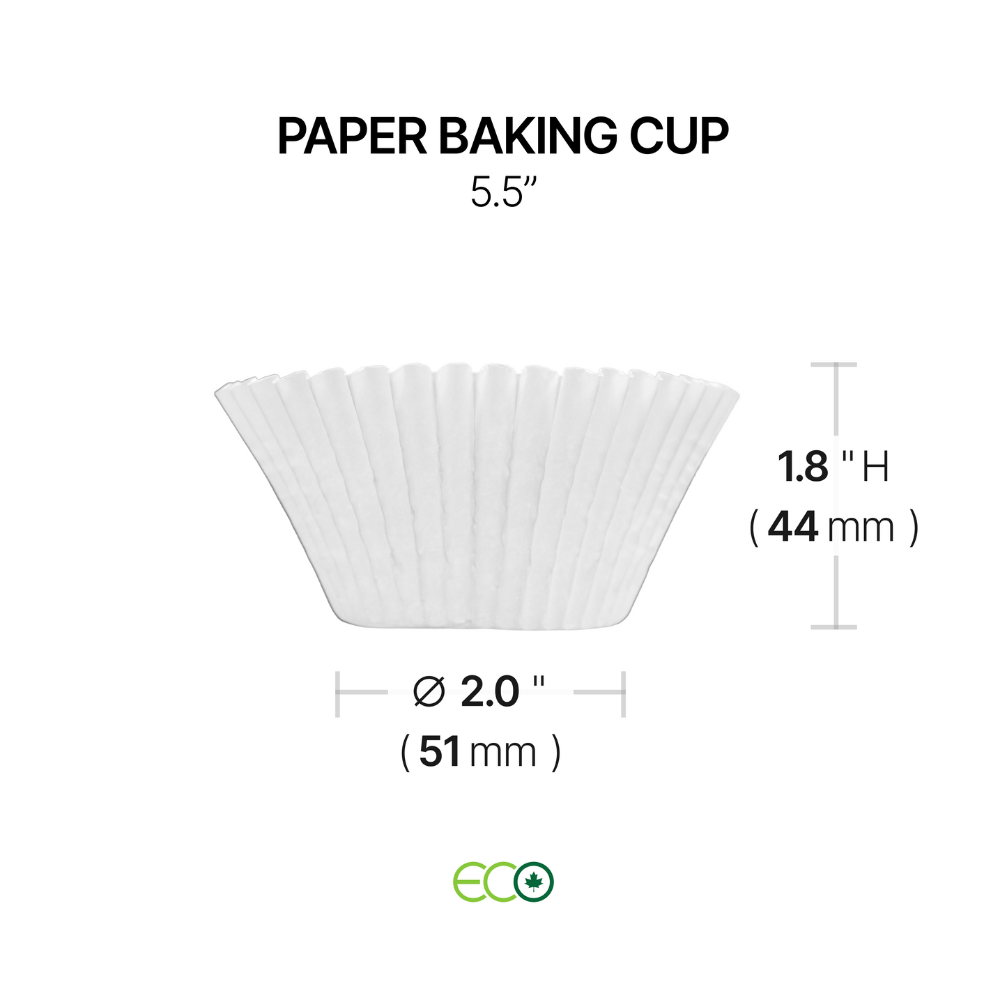 Paper Baking Cup (4.5" / 5.5")
