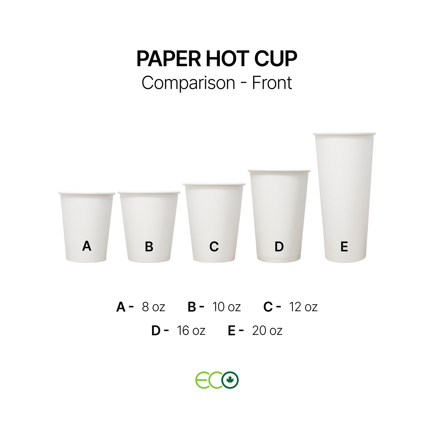 Paper Hot Cup (5 Sizes)