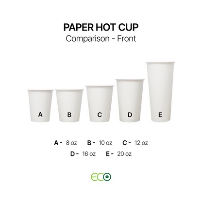 Paper Hot Cup (5 Sizes)
