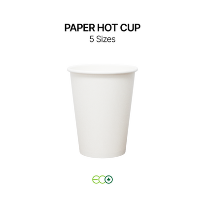 종이 핫컵 (6가지 사이즈)