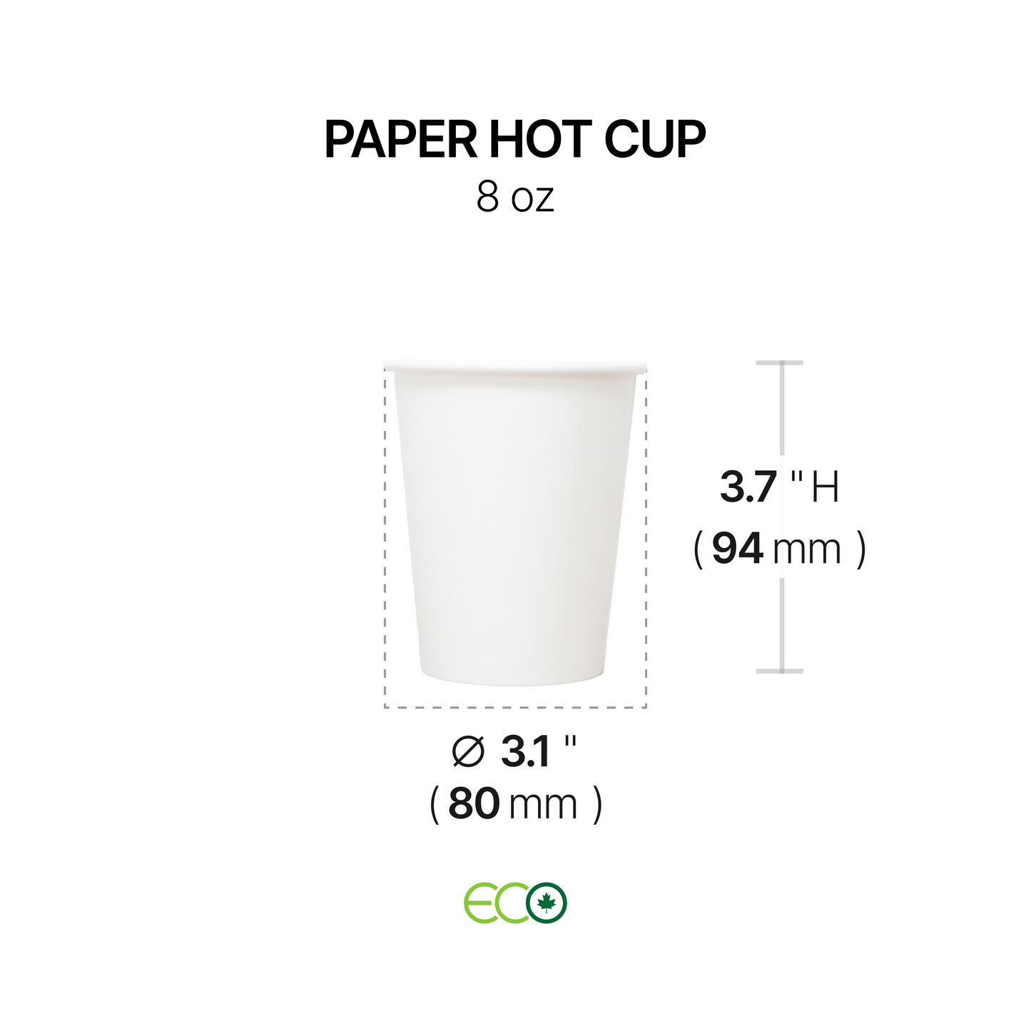 Paper Hot Cup (5 Sizes)