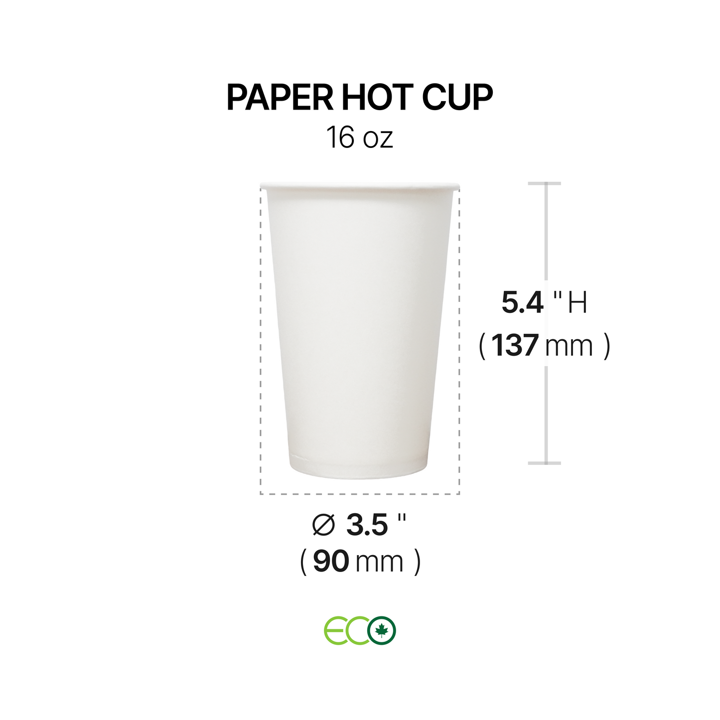 Paper Hot Cup (5 Sizes)
