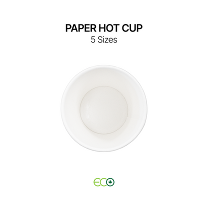 종이 핫컵 (6가지 사이즈)