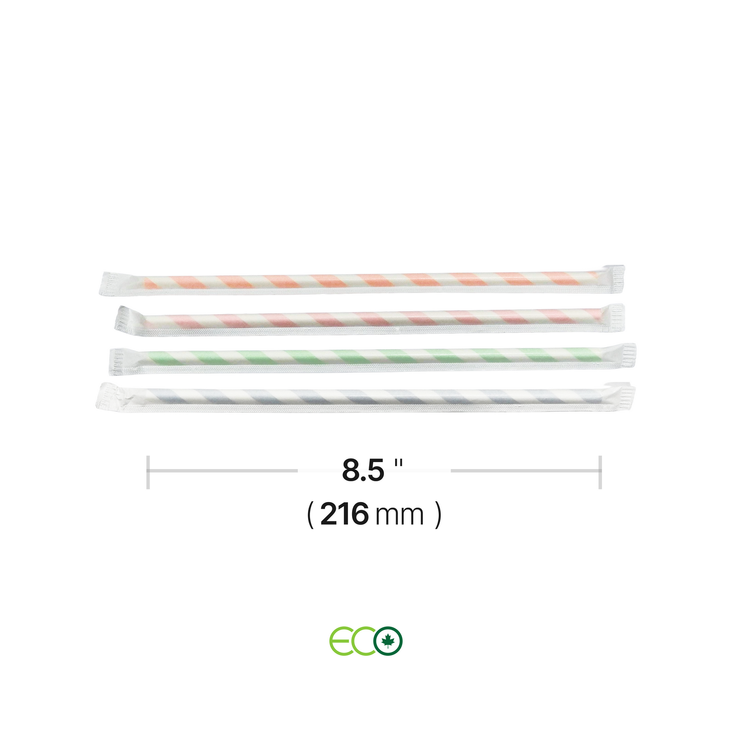 Assorted Color Paper Straw
