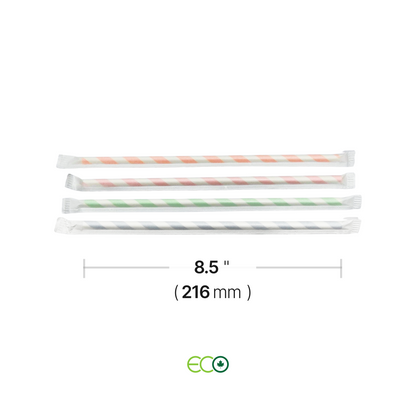 Assorted Color Paper Straw