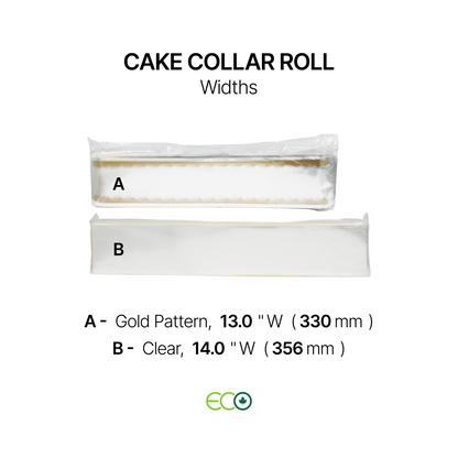 Plastic Cake Collar Roll (2 Options)