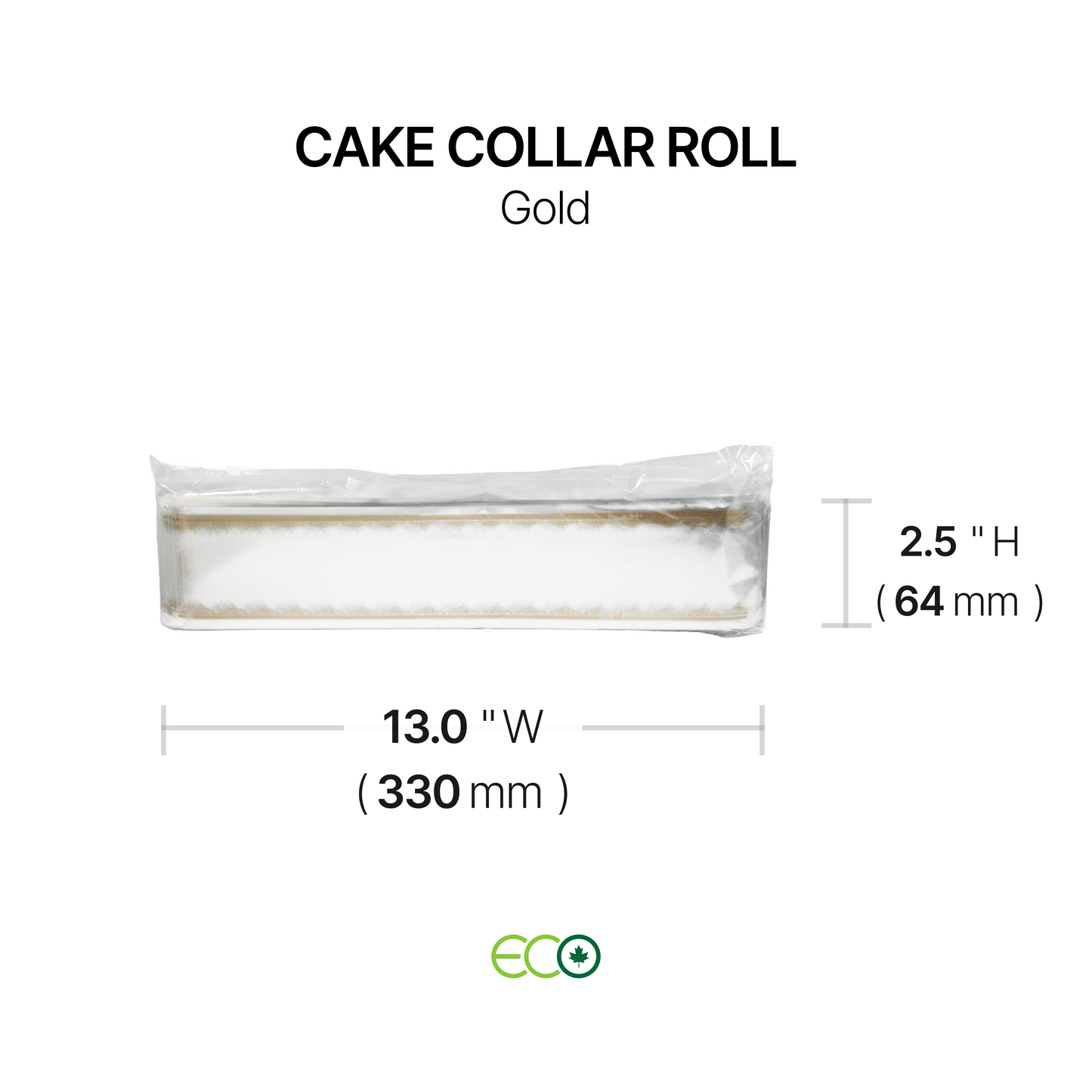 Plastic Cake Collar Roll (2 Options)