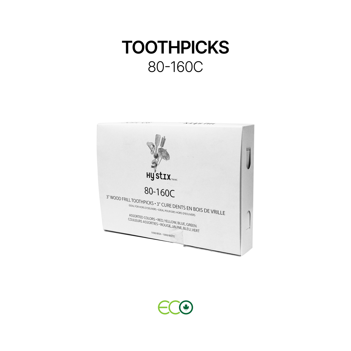 Hygienic Wrapped Toothpicks (3 Options)