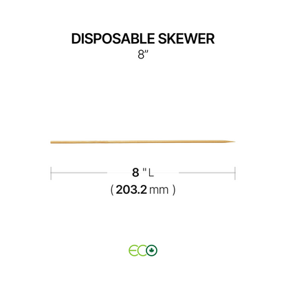 Disposable Bamboo Skewer (6" / 8")