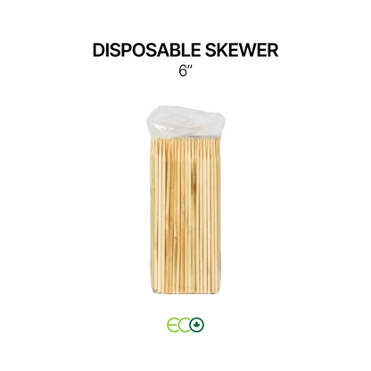 Disposable Bamboo Skewer (6" / 8")
