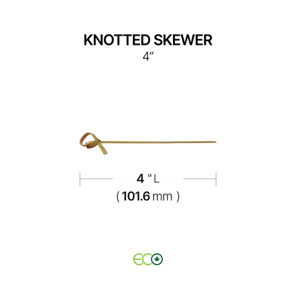 Knotted Bamboo Skewer (4" / 6")