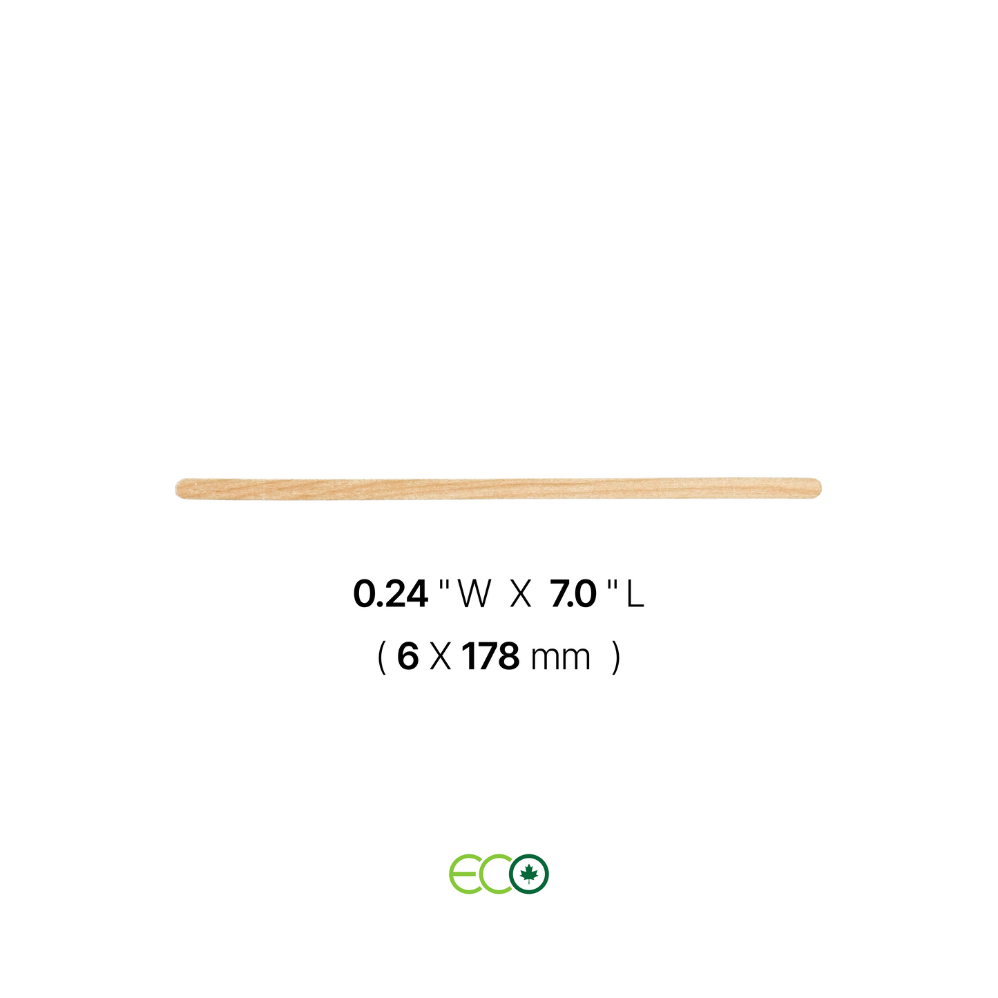 7" Wooden Stirrers