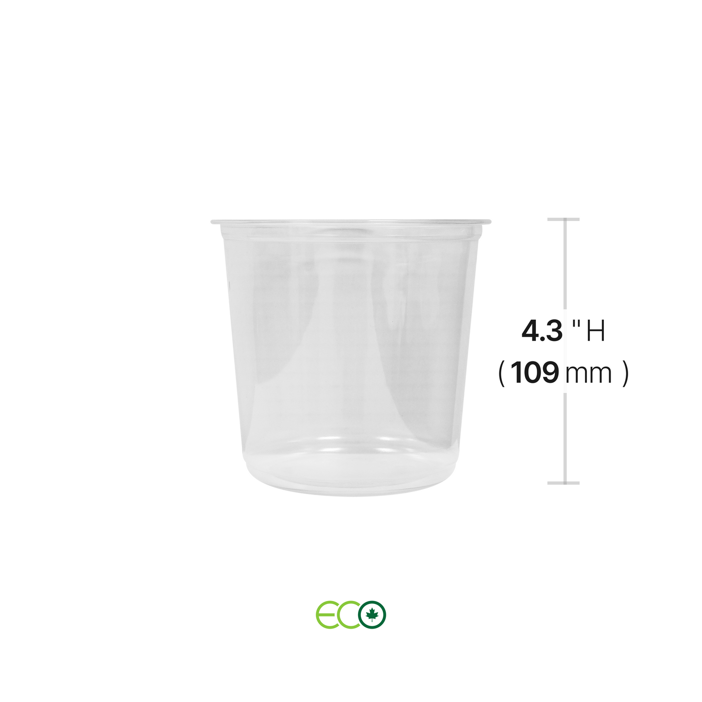 117-24oz 투명 델리 용기