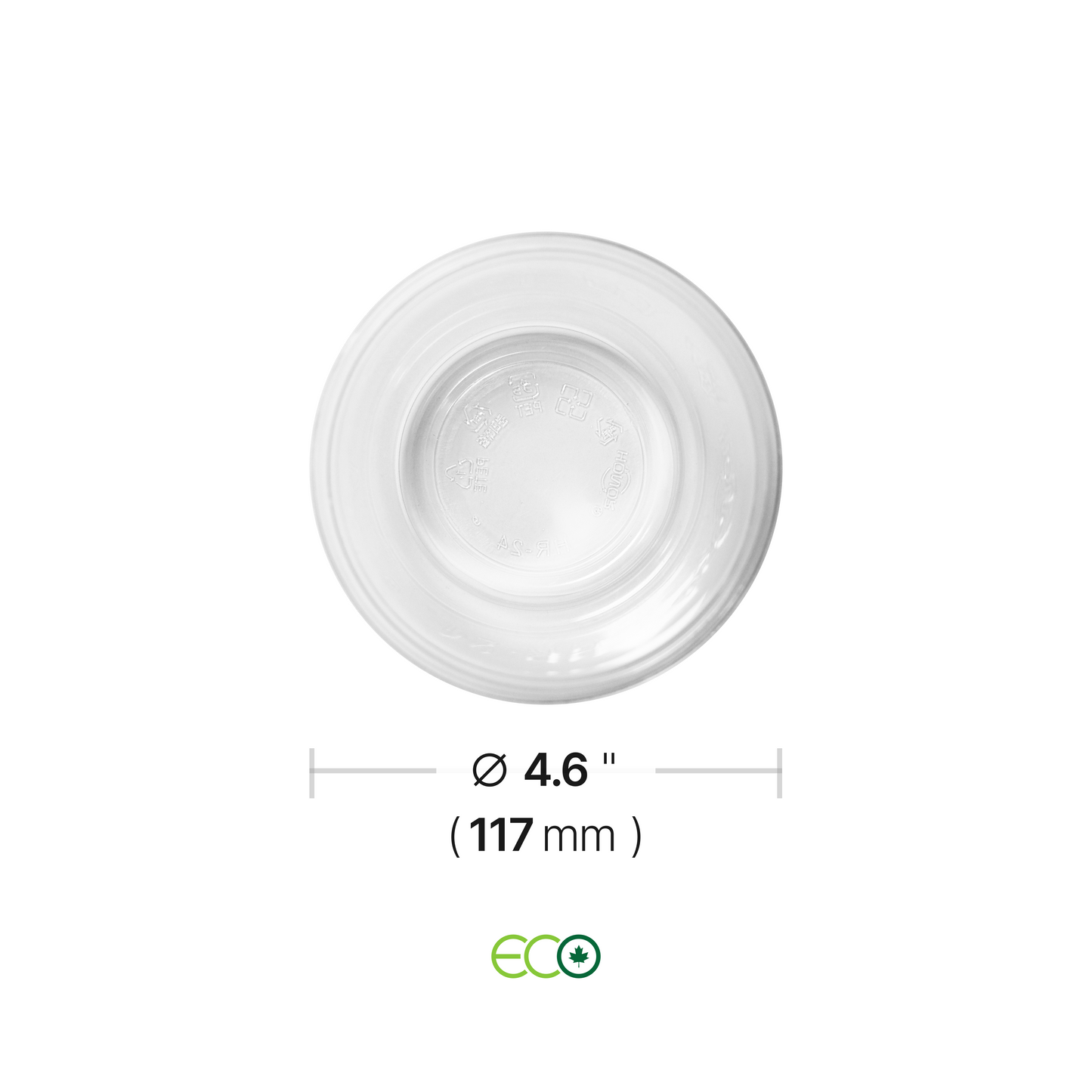 117-24oz 투명 델리 용기