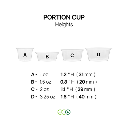 포션컵(5가지 사이즈)