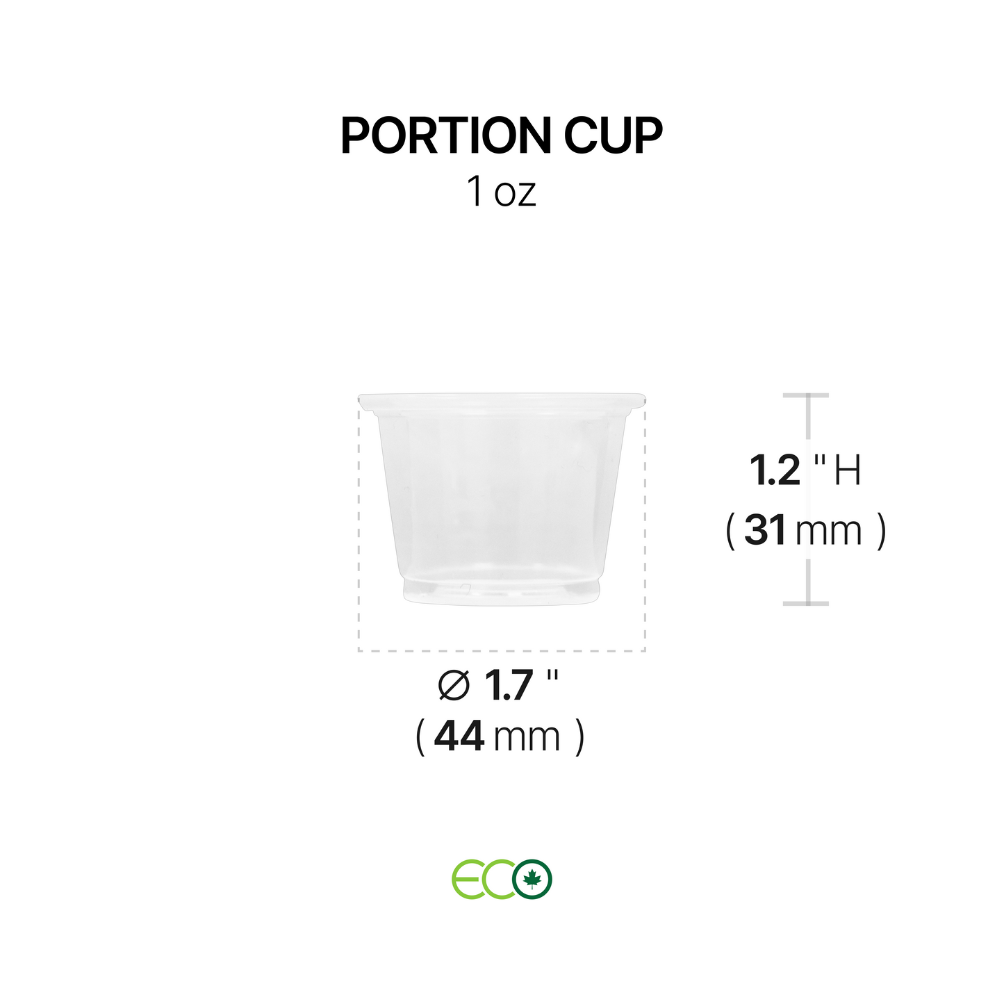 포션컵(5가지 사이즈)