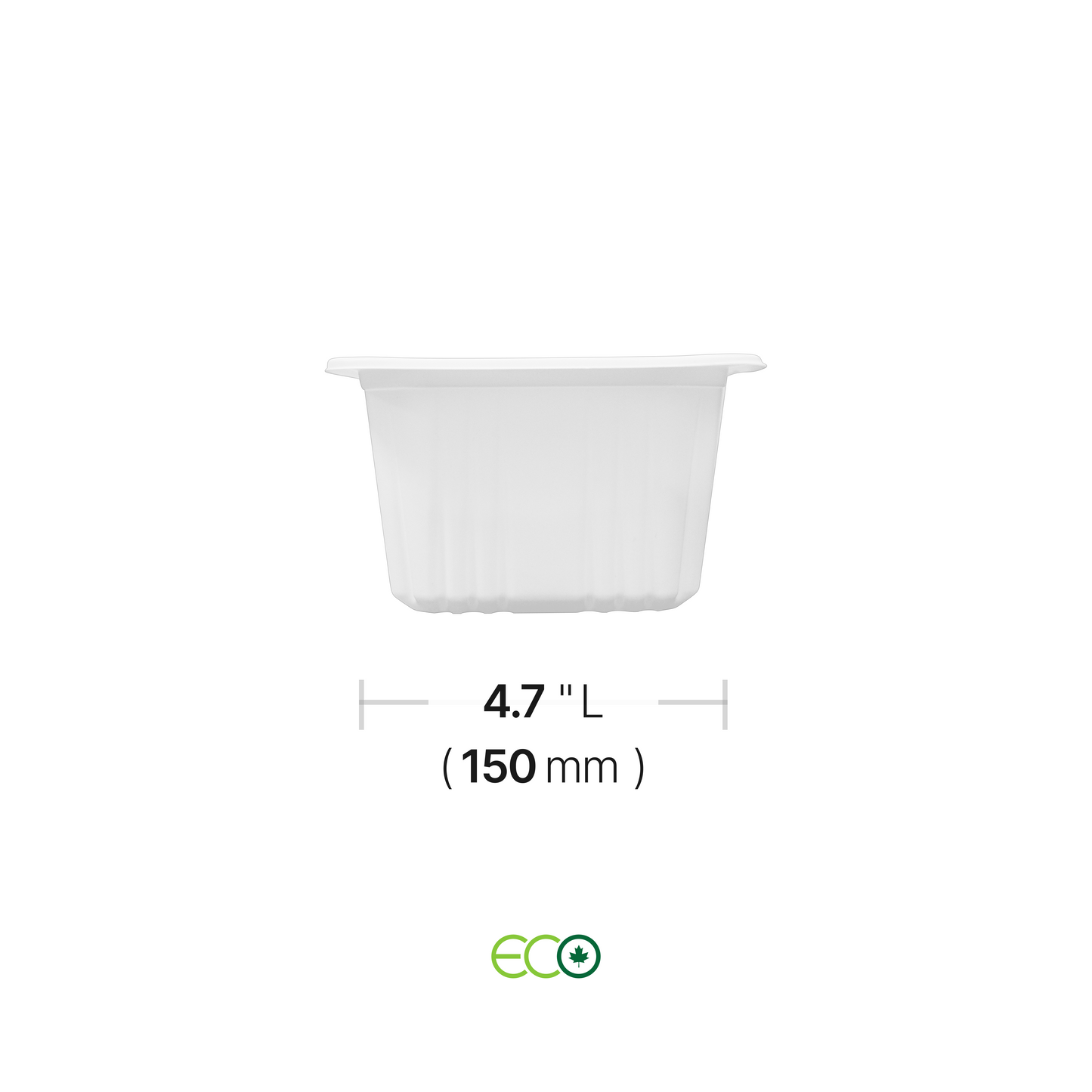 5.9"X4.7" Film-Sealable Container