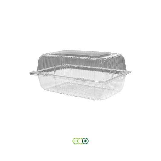 Clear Bulk Food Hinged Container