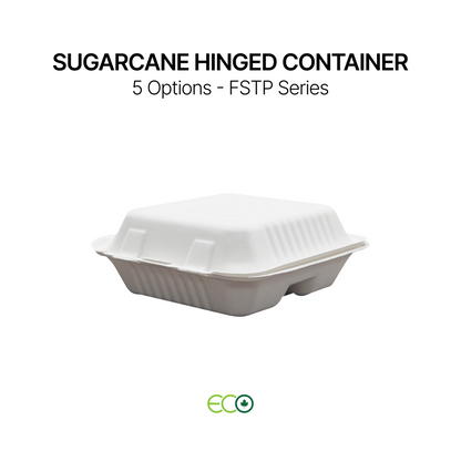 FSTP Sugarcane Hinged Container (5 Sizes)
