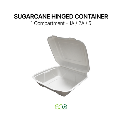 FSTP Sugarcane Hinged Container (5 Sizes)