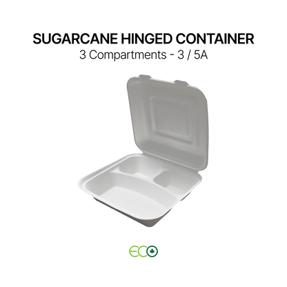 FSTP Sugarcane Hinged Container (5 Sizes)