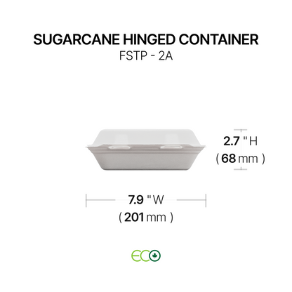 FSTP Sugarcane Hinged Container (5 Sizes)