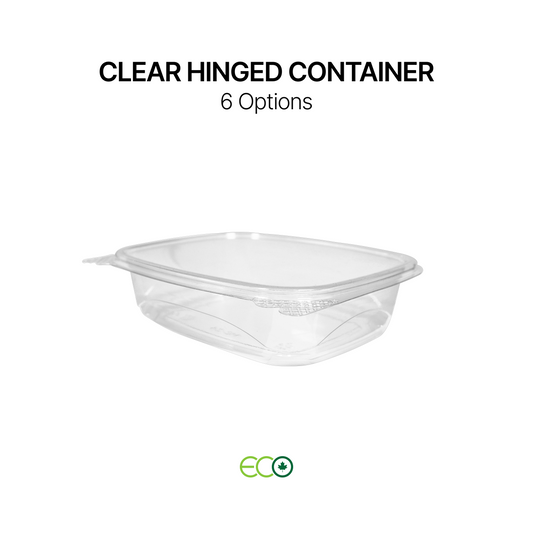 Hinged Container with Lock (6 Options)