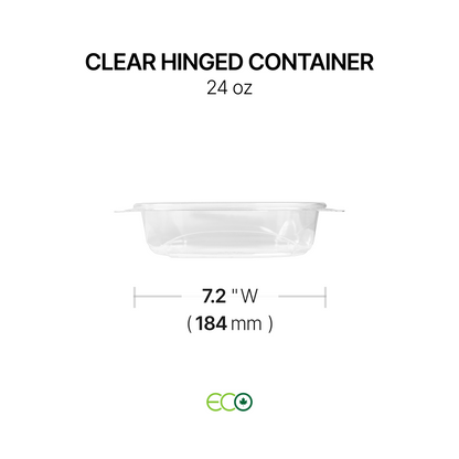 Hinged Container with Lock (6 Options)