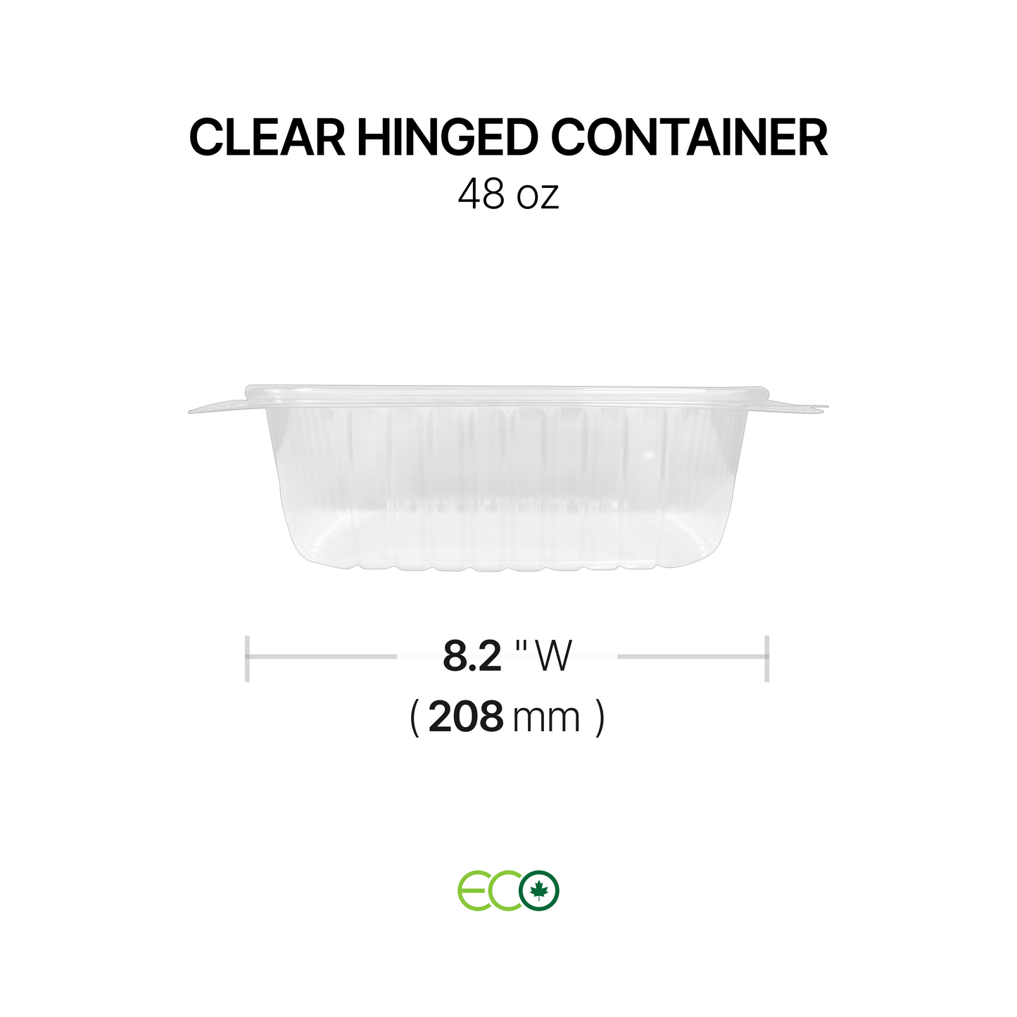 Hinged Container with Lock (6 Options)
