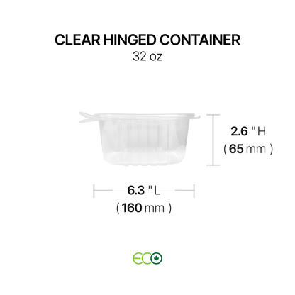 Hinged Container with Lock (6 Options)