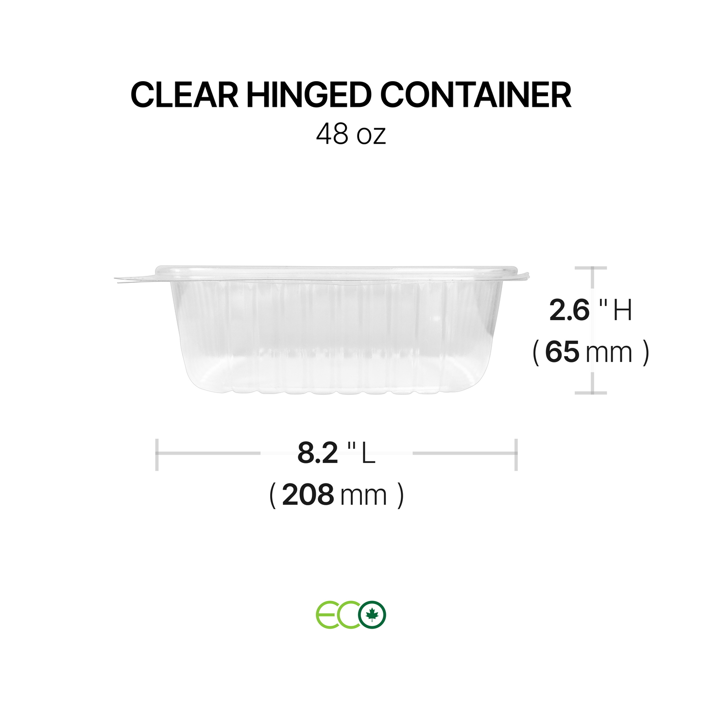 Hinged Container with Lock (6 Options)
