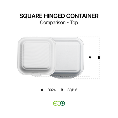Square Hinged Container (2 Options)