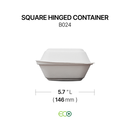 Square Hinged Container (2 Options)
