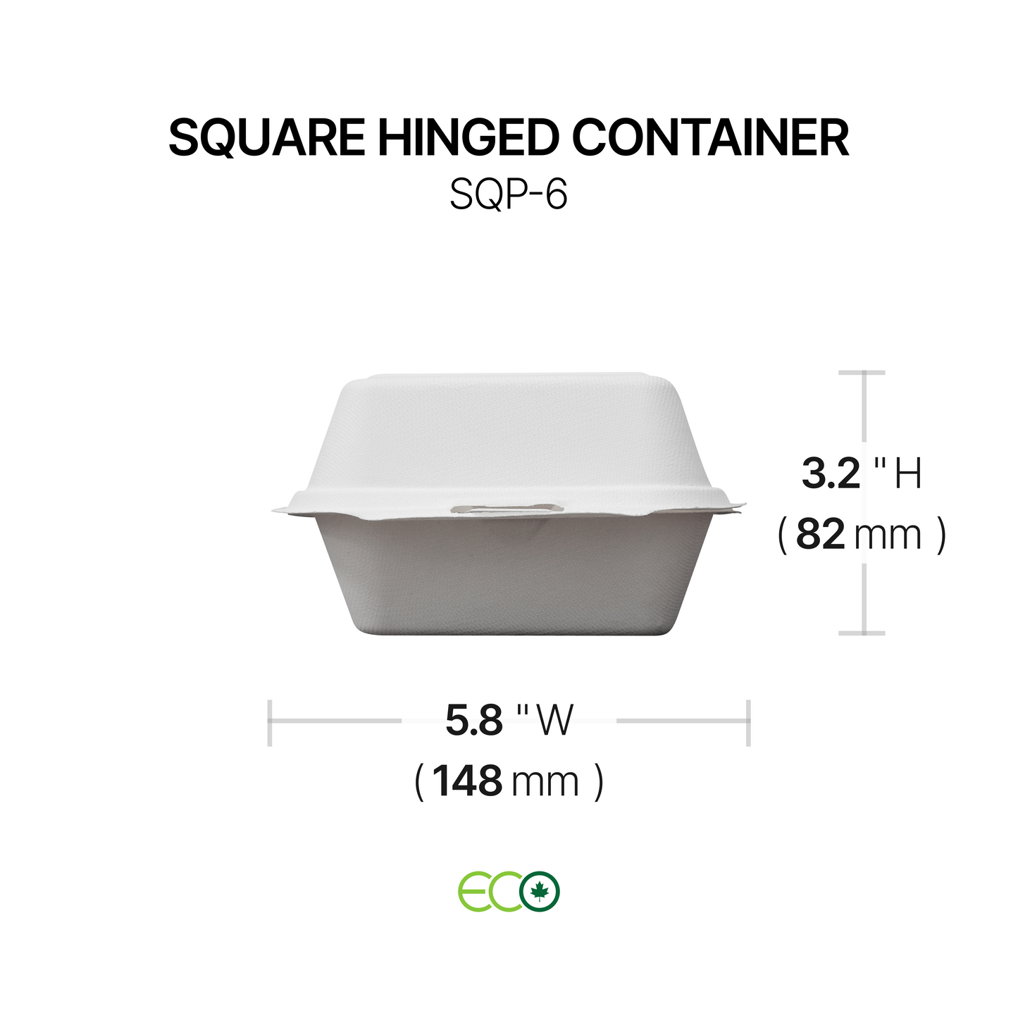 Square Hinged Container (2 Options)
