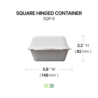 Square Hinged Container (2 Options)