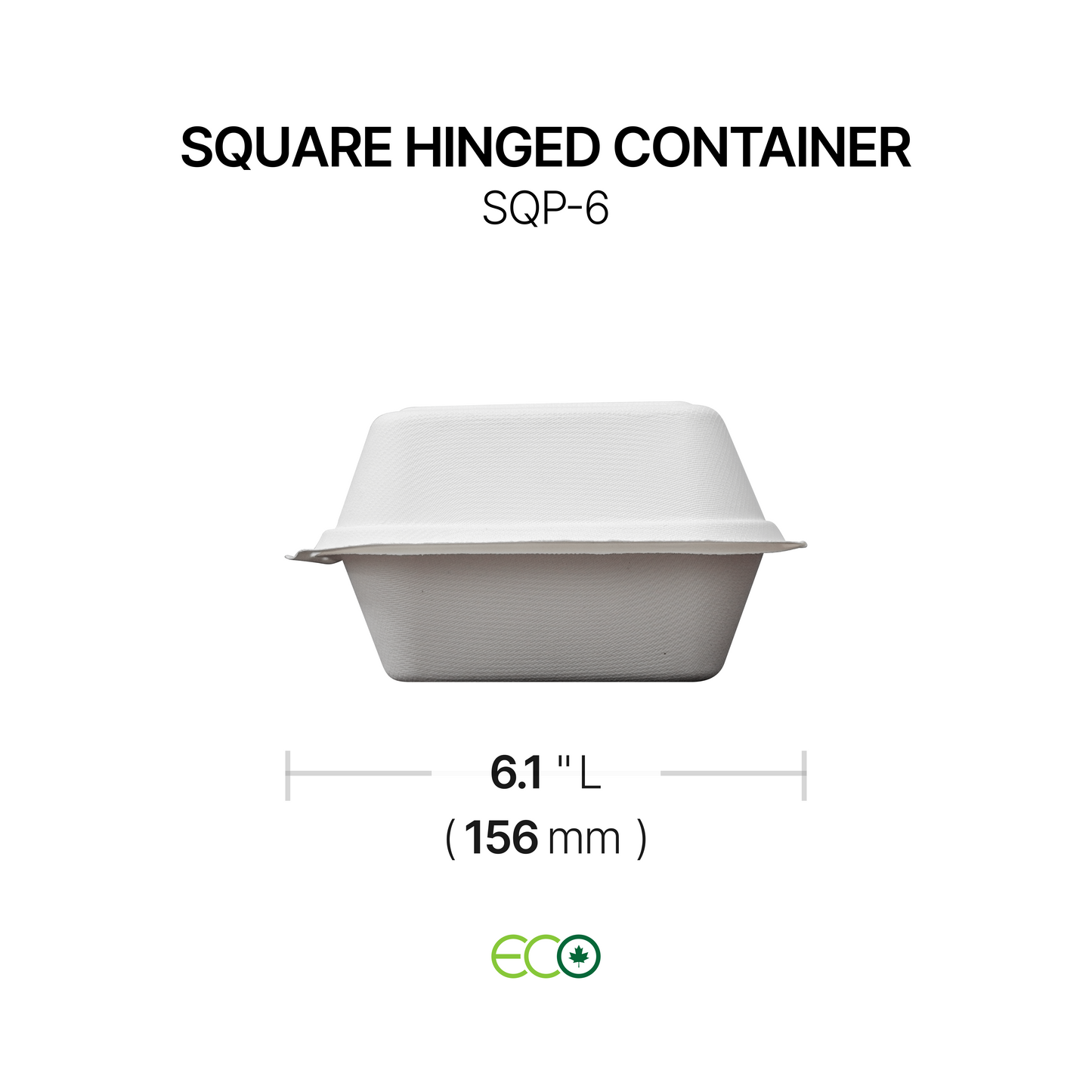 Square Hinged Container (2 Options)
